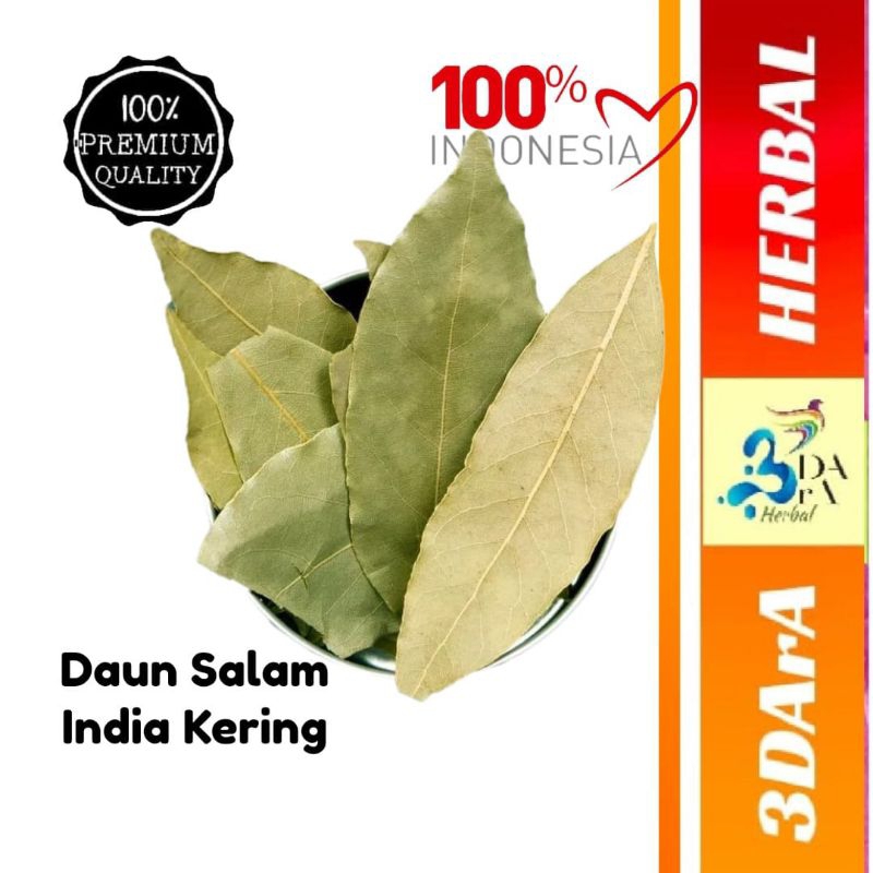 

Daun Salam India Kering 100gr / 250gr - Bay Leaves Premium