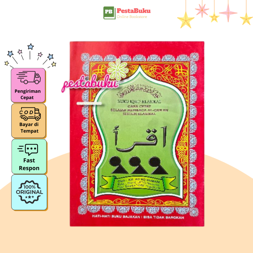 IQRO' Klasikal Ukuran Besar A5