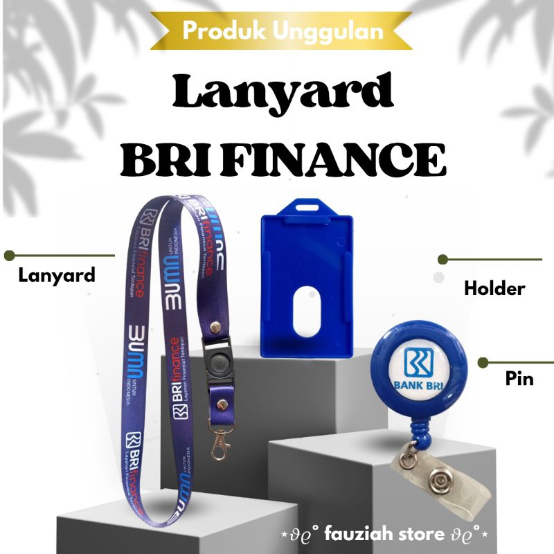 

READY! TALI ID CARD BANK BRI FINANCE / LANYARD BANK BRI FINANCE Termurah!!!