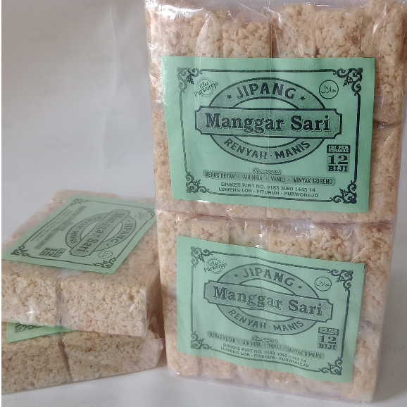 

Jipang Beras Ketan Khas Purworejo