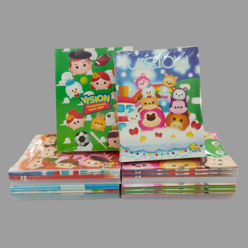 

(Per pak) Buku Tulis isi 32 lembar 10 Buku Vision