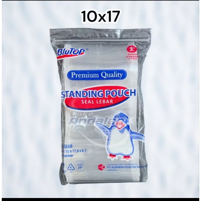 STANDING POUCH 10X17 ISI 50 PCS