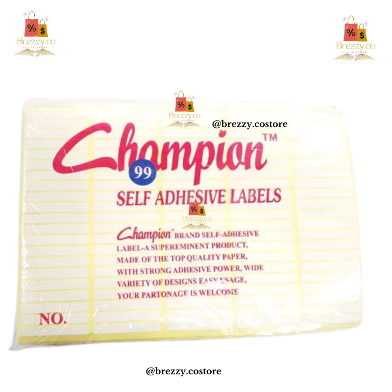 

Champion Label Stick No.99