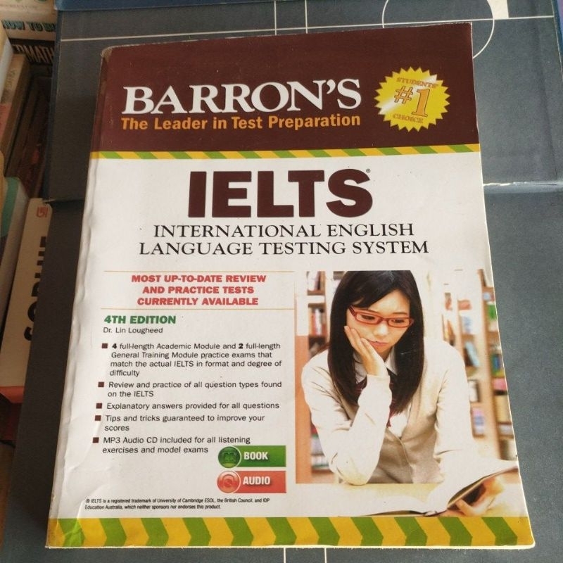 Buku Barron's IELTS international English