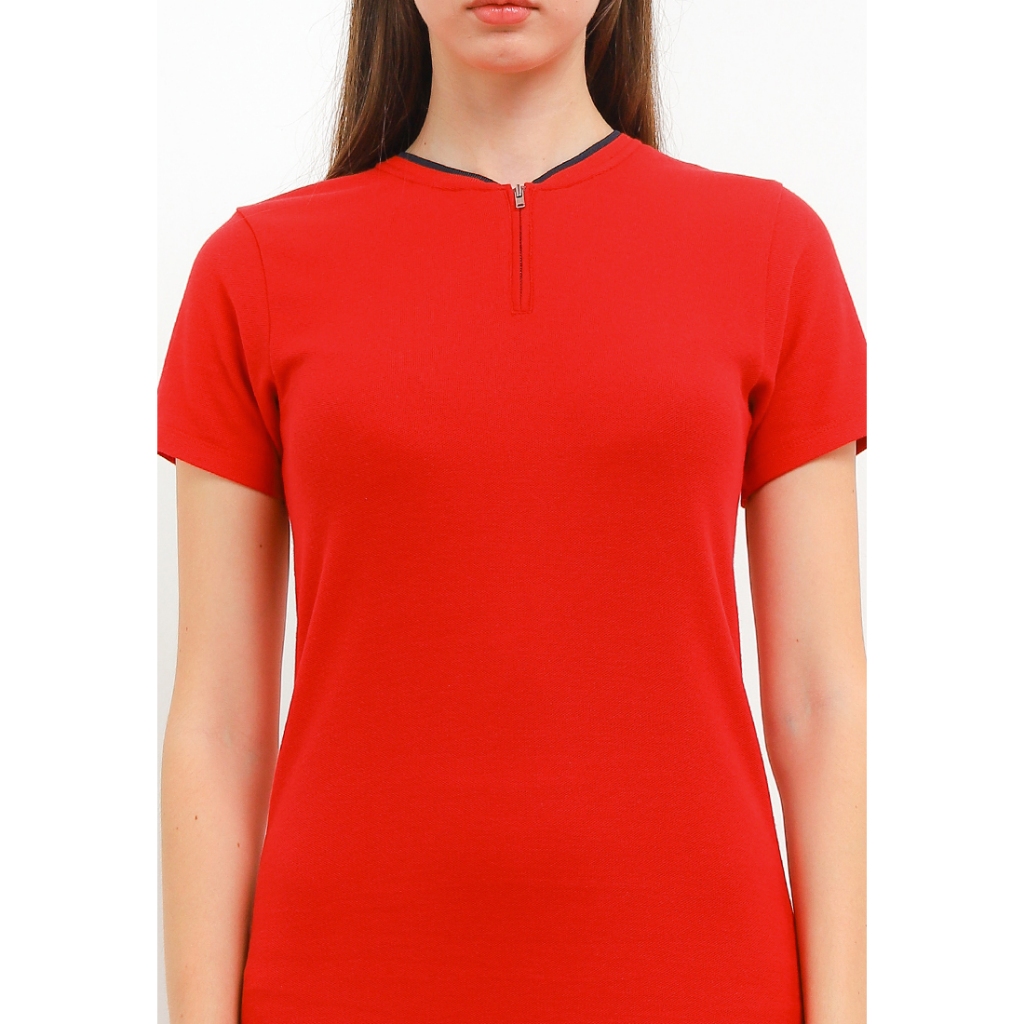 X EIGHT Jessyln Dresses - Dress Wanita Merah Couple