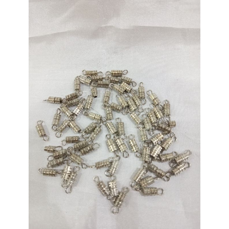 [12 Pcs] Ulir Kalung/Kait Kalung/Pengkait Kalung/Mur Kalung