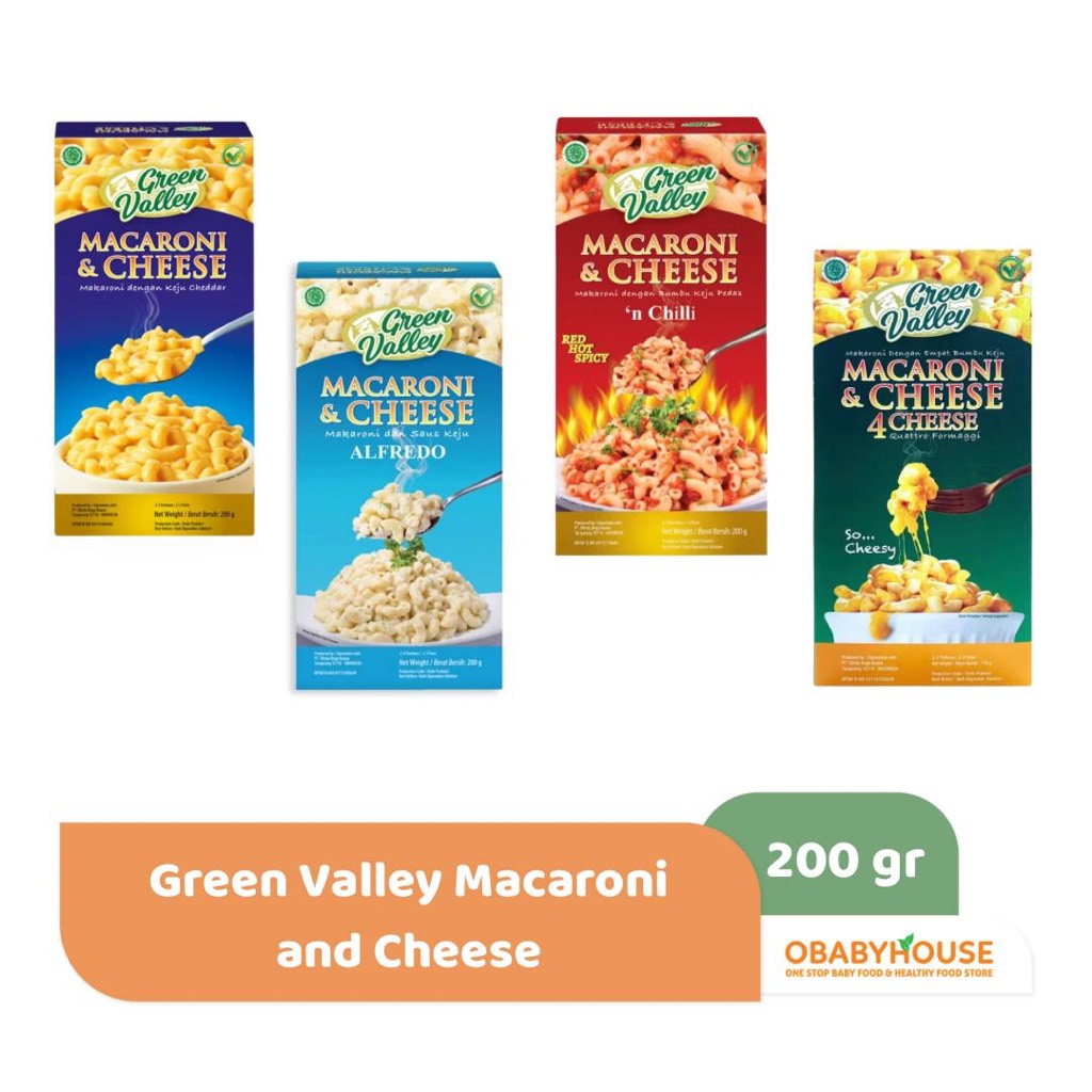 

Green Valley Macaroni and Cheese 200 gr
