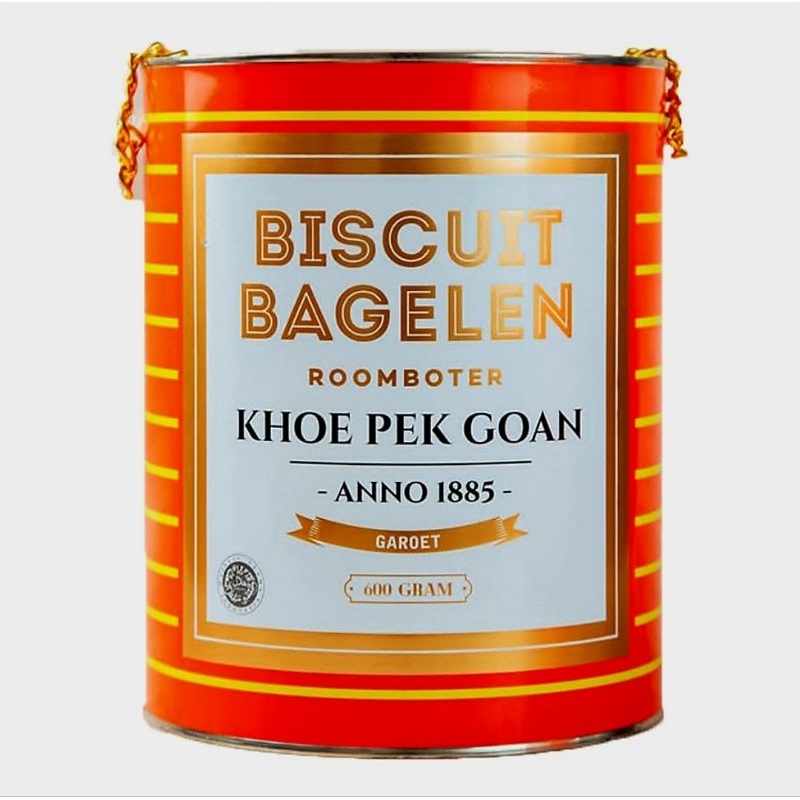 

Biskuit Bagelen Legendaris KHOE PEK GOAN kaleng 600 gram