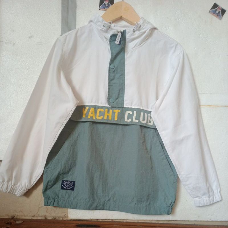 PARKA zip Hoodie nautica [bahan tipis] size M private collection ORIGINAL
