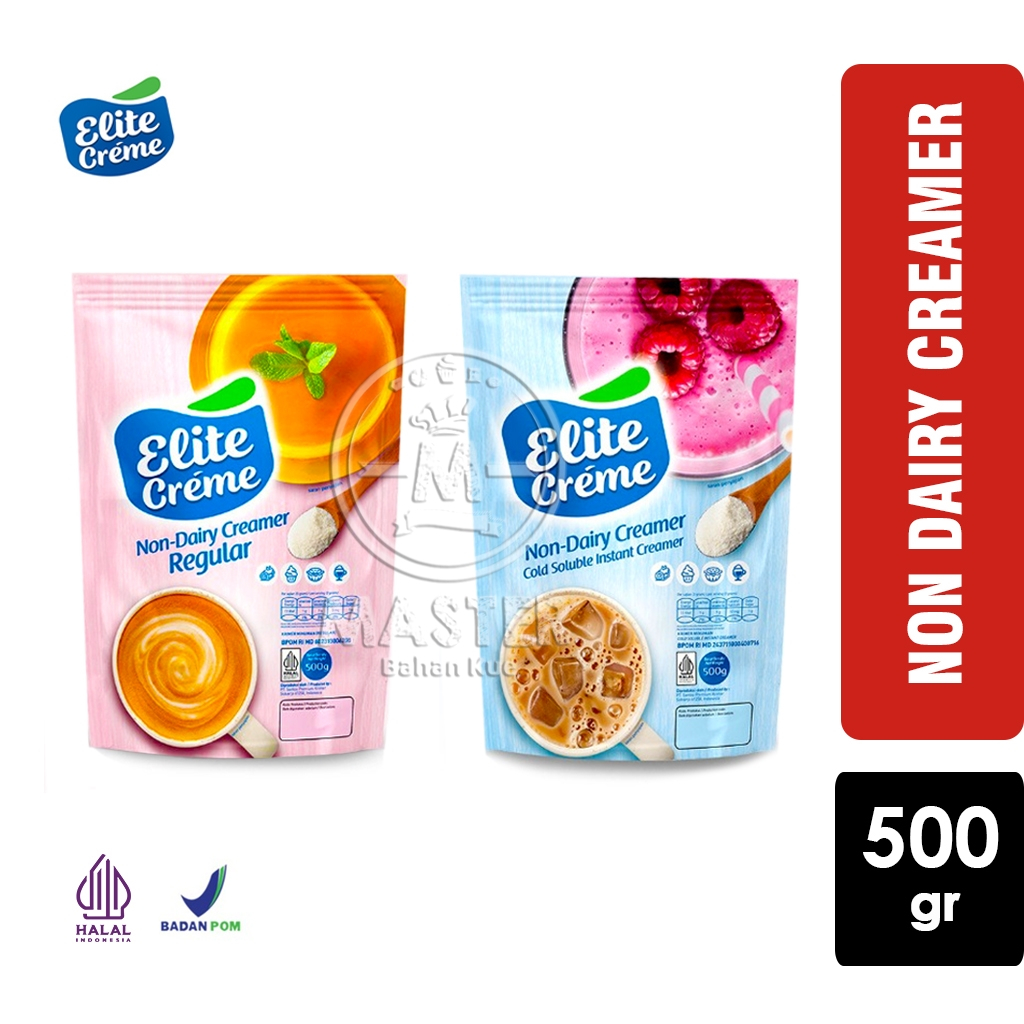 

Krimer Bubuk ELITE CREME Premium Non Dairy Creamer Instant [500gr]