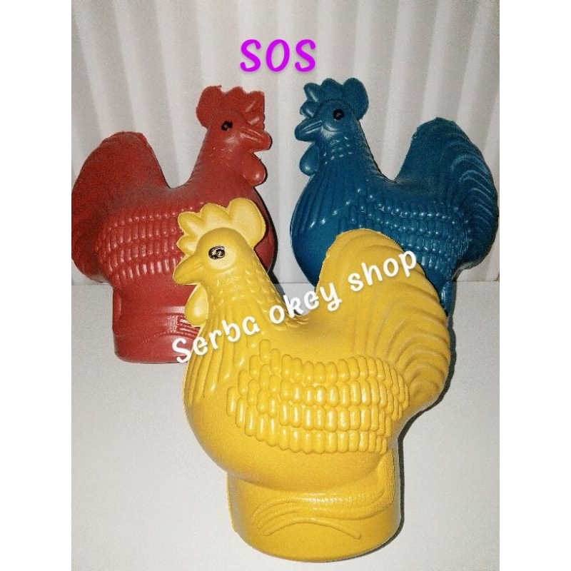 SOS Celengan ayam jago besar Lucu