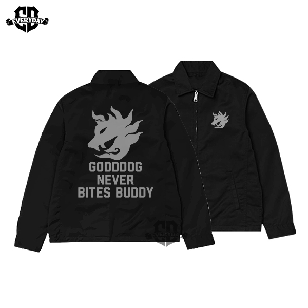 EVERYDAY - Jaket Coach Zipper GOD DOG Manhwa