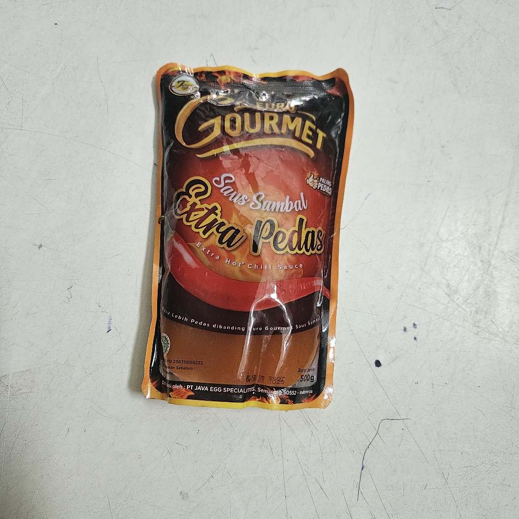 

Gourmet Sambal Extra Pedas 500 gram