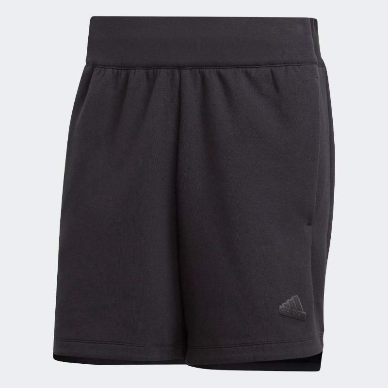 Celana Pendek ADIDAS Z.N.E  ZNE Premium Shorts Black on Black Authentic Original Second PL