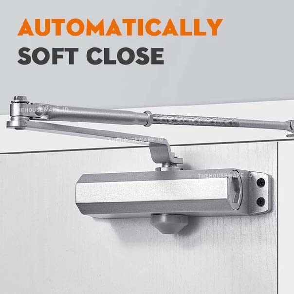 Door Closer - Penutup Pintu Otomatis 180 Derajat Otomatis Door Closer