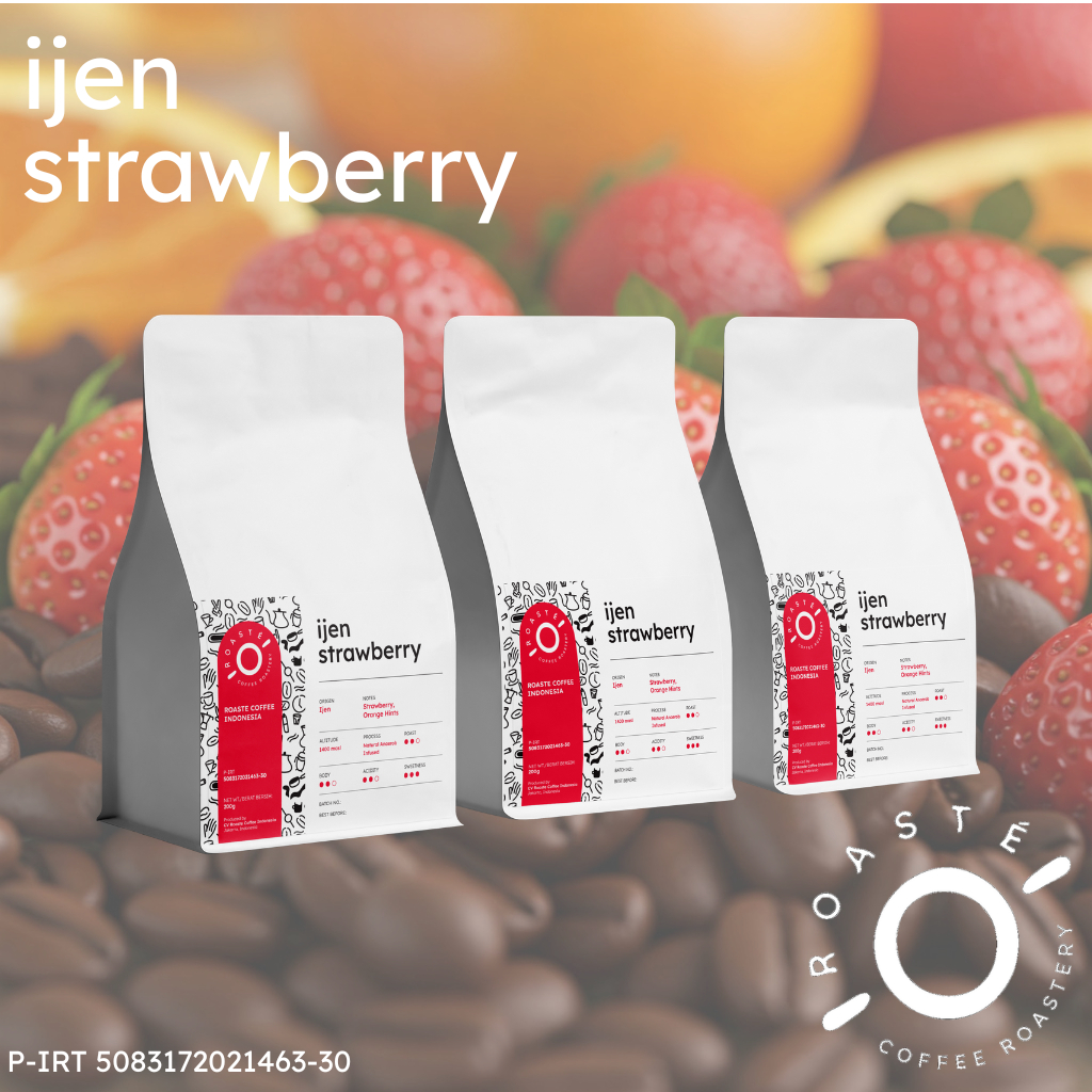 

Ijen Strawberry Crush 100gr - Arabica Specialty Anaerob Natural Infused V60