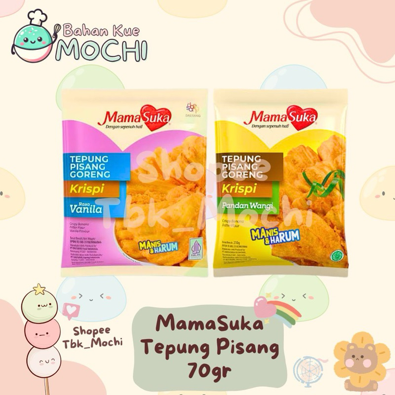 

Tepung Pisang Goreng Mamasuka / Tepung Pisang Krispi MamaSuka