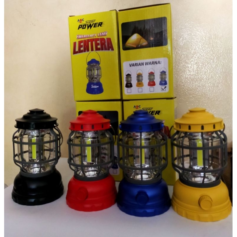 Lampu Emergency Menggunakan 3 x Baterai AAA