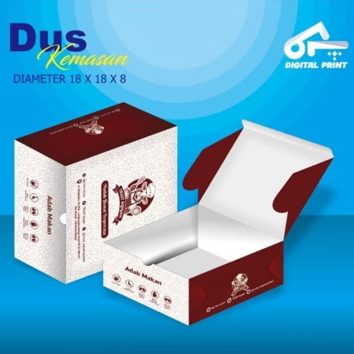 

Packaging Makanan || Dus makanan