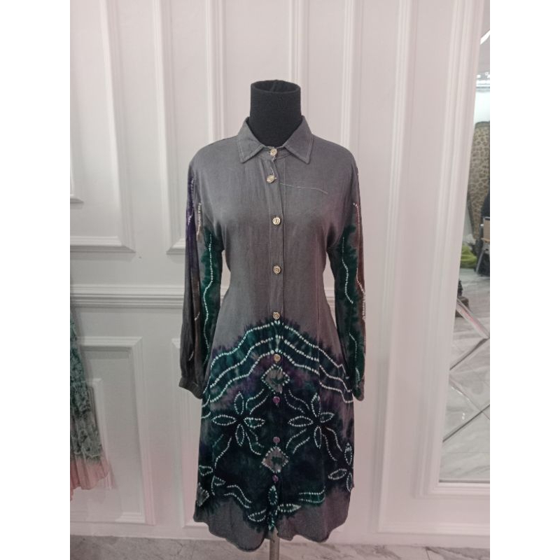 PO Atasan Tunik Wanita Batik Sasirangan