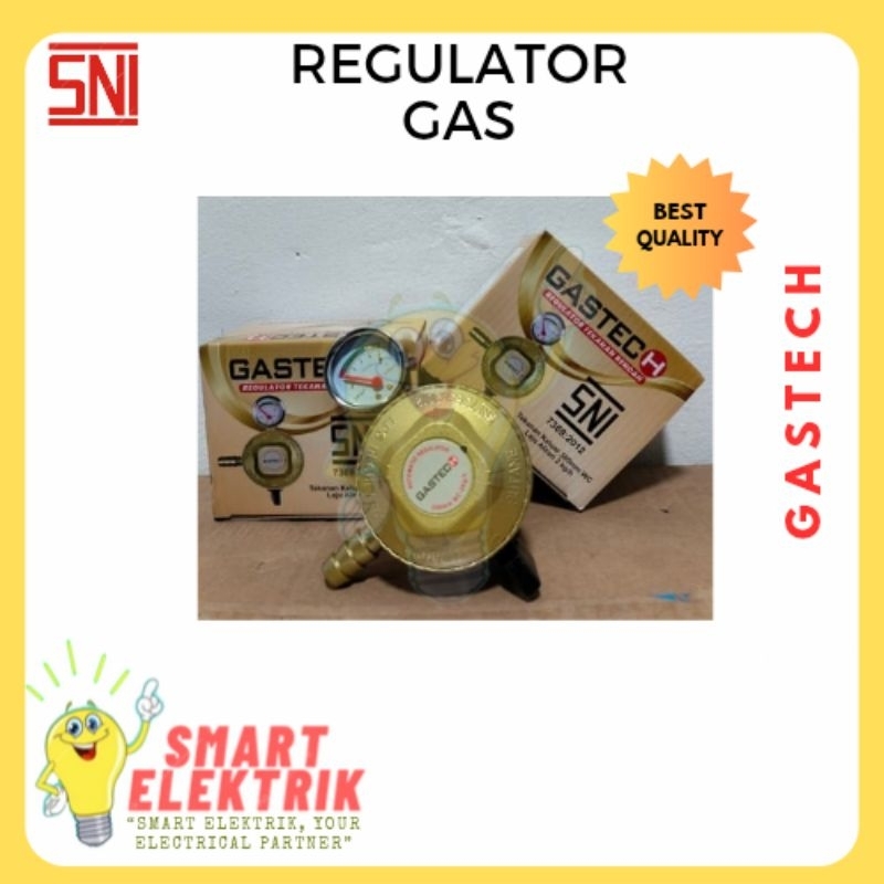 Kepala Regulator Gas / Kepala Gas LPG GASTECH SNI