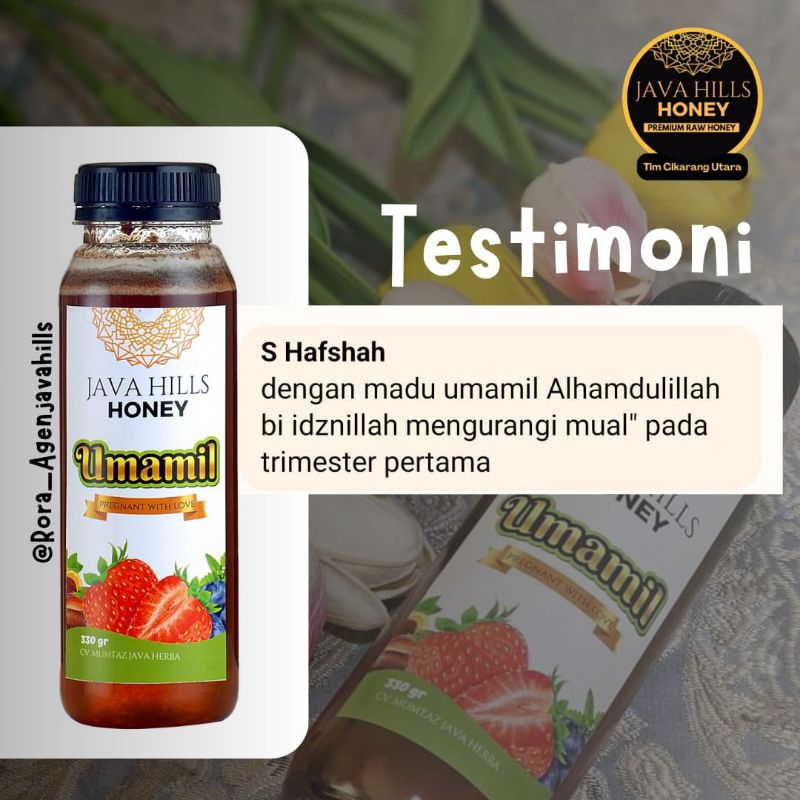 

Madu Ummamil java hills honey 320g