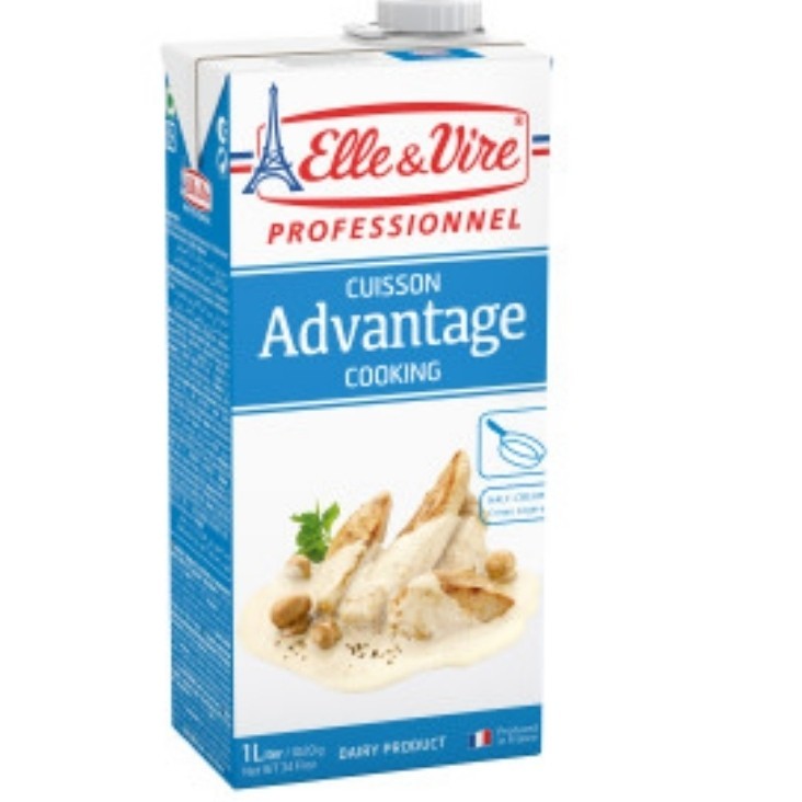 

Elle & Vire Cuisson Advantage Cooking Cream 1L / Elle Vire Cooking Cream