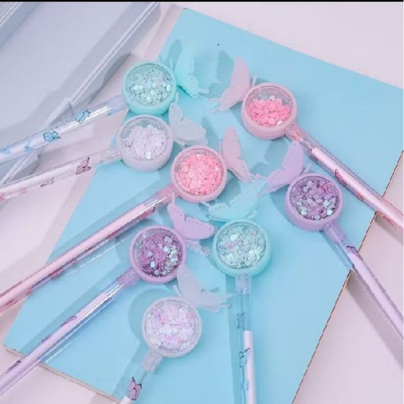 

Pena Karakter Payet Gliter Bunny Lucu Black Ink Gel Pulpen Murah Gel Bolpen Gel Pastel Alat Tulis Sekolah Kantor