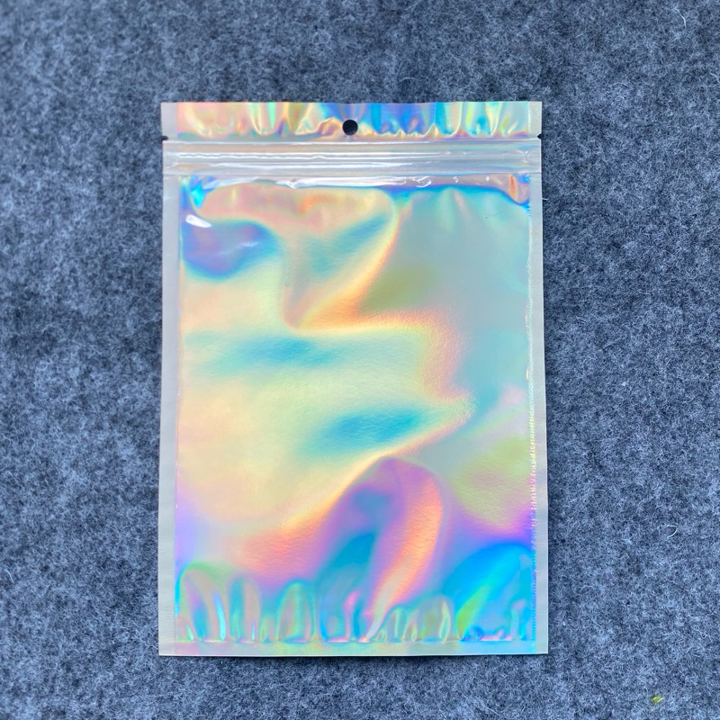PLASTIK ZIPLOCK HOLOGRAM BENING / PLASTIK HOLOGRAM / ZIPLOCK HOLOGRAM ACCESORIES SNACK MAKANAN