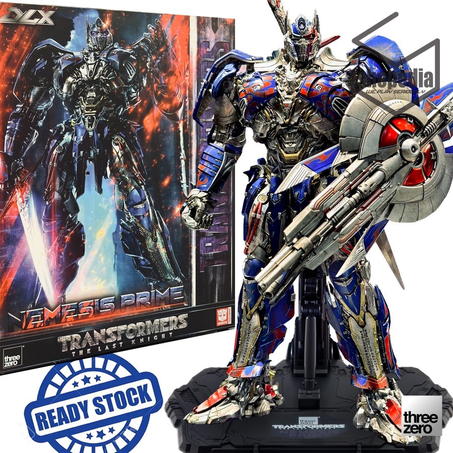 Threezero DLX Nemesis Prime Transformers The Last Knight Optimus TLK