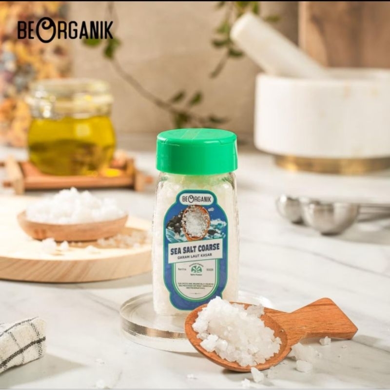

BEORGANIK GARAM LAUT KASAR - BEORGANIK SEA SALT COARSE - BUMBU MASAK NON MSG
