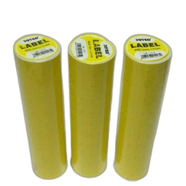 

(10 Rol) Label Harga Joyko LB-P2CY 16 x 23mm / Price Label Joyko LB-P2CY 16 x 23mm