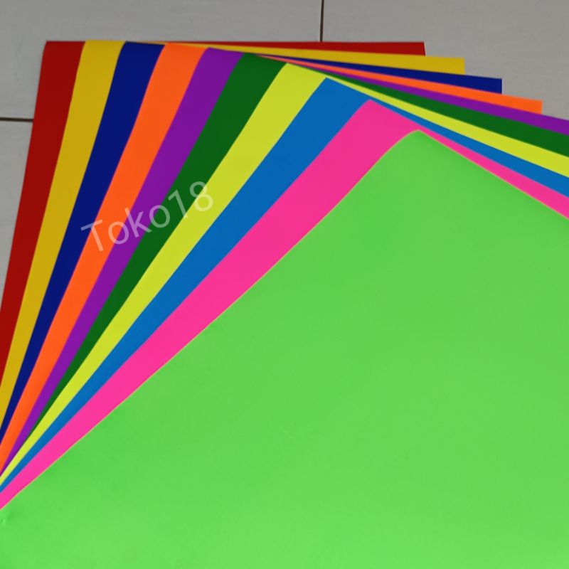 

Kertas Asturo Sudah 10 Warna Ukuran 40×60 Cm