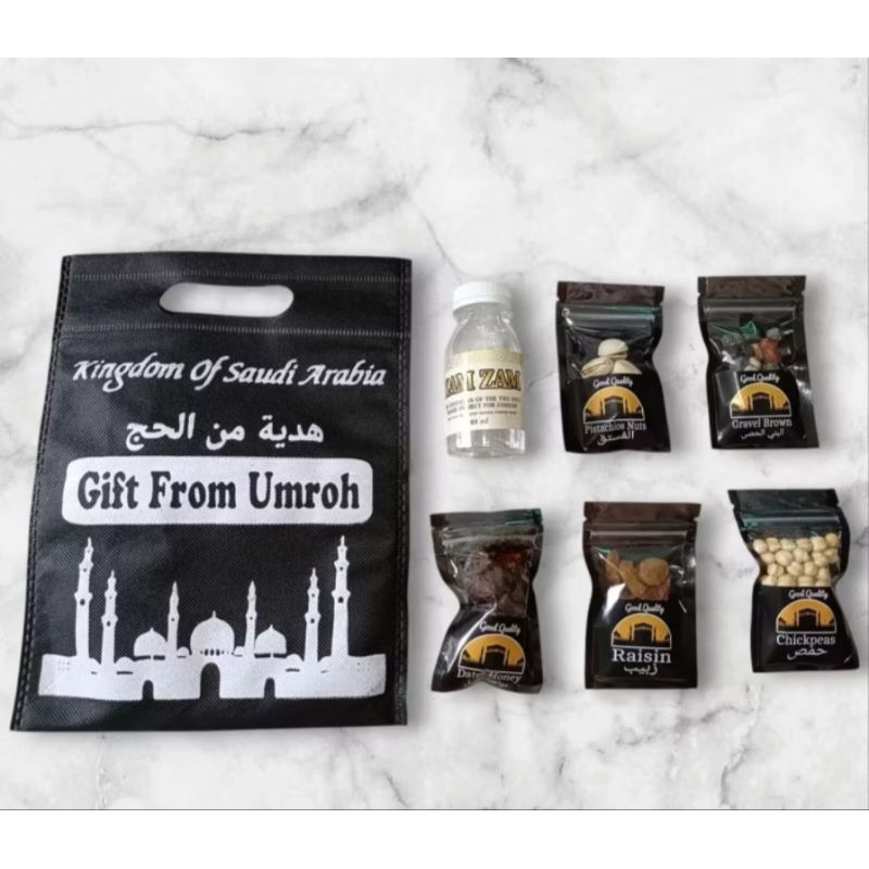 

Oleh-oleh Haji dan Umroh Goodie bag 1 / kemasan goodie bag