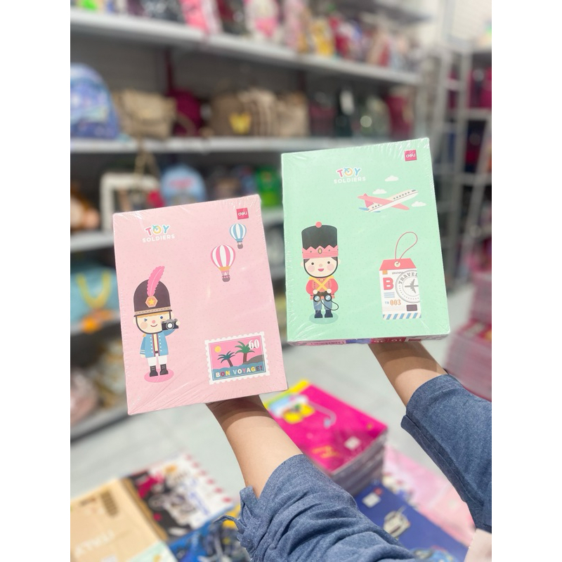 

[1 PACK] Buku Tulis DELI 38 Lembar Toy Soldiers 2 / 538 TOY SOLDIERS 2