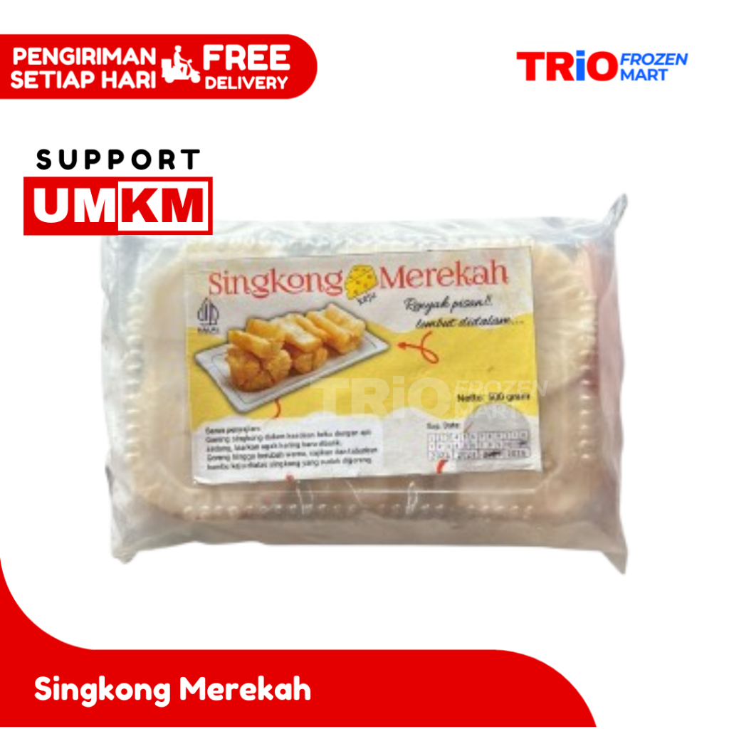 

Singkong Goreng Bumbu Keju Renyah Gurih 500gr