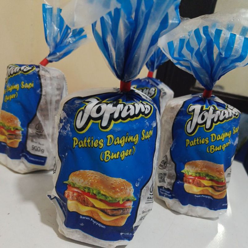 

JOFRANS BEEF PATTIES 900gr isi 15 / Patties Burger
