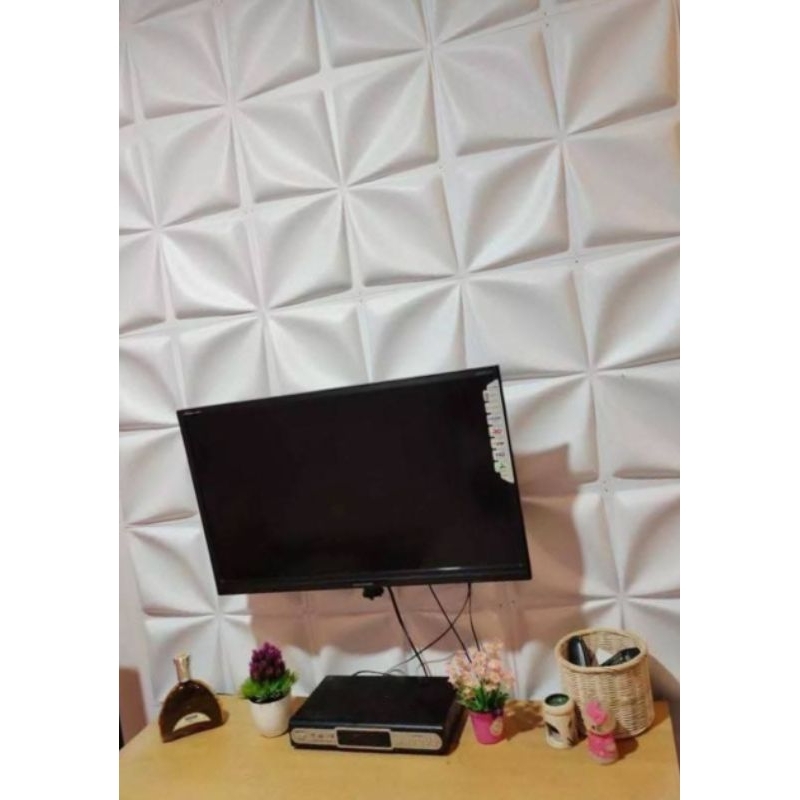 Ornamen Dinding Panel Dinding 3D Bahan Beton