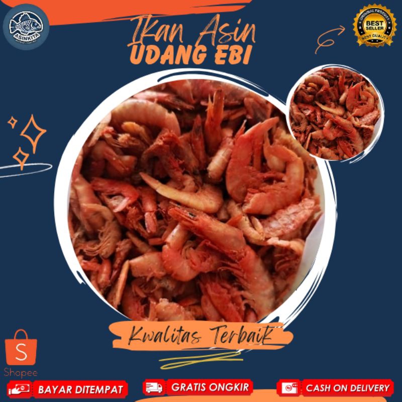 

udang ebi super 250 gram murah / kering / ebi udang kering