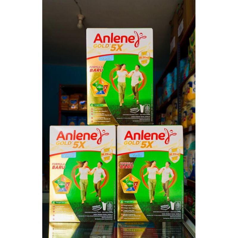 

Anlene Gold Rasa Vanila netto 240gr