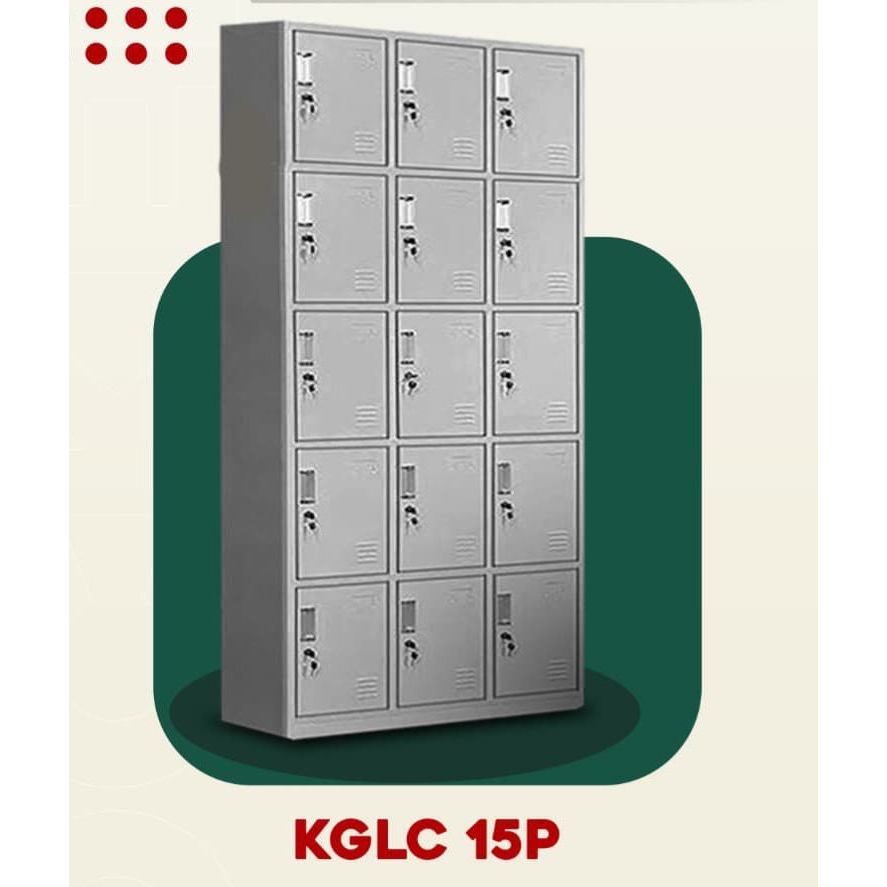 Loker Besi 15 Pintu / Loker / Lemari Besi 15 Pintu / Kuat /Kokoh