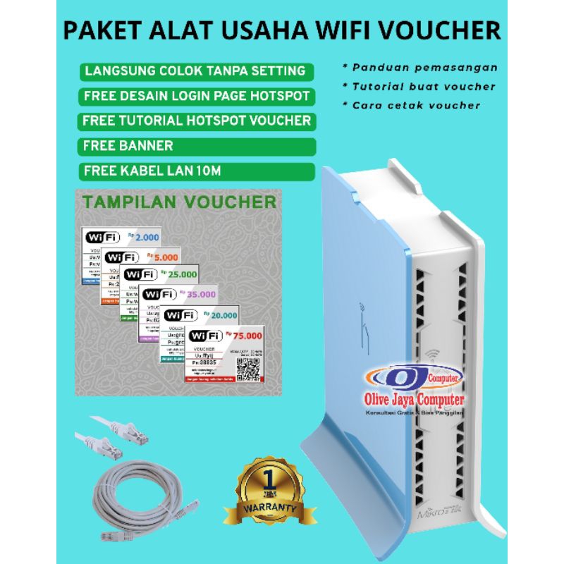 Wifi voucher | Mikrotik voucher