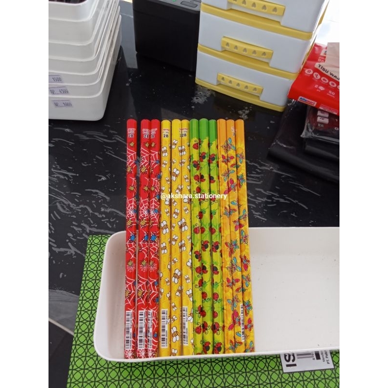 

JOYKO P106 - Pensil 2B Tema Bug Land