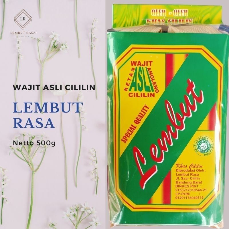 

LEMBUT WAJIT ASLI CILILIN 500grm / CEMILAN MANIS / WAJIT GULA MERAH / WAJIT MANIS
