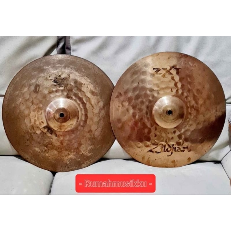 Cymbal Hihat Zildjian ZXT 14 inch  bahan tebal