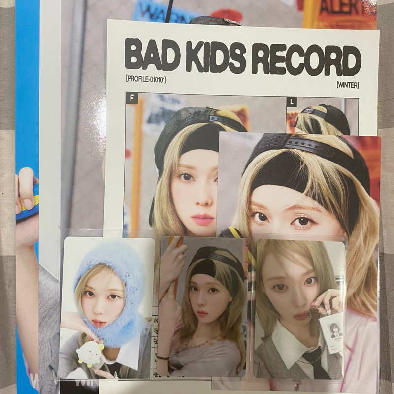 Season greeting aespa 2025 / sg25 winter & karina set