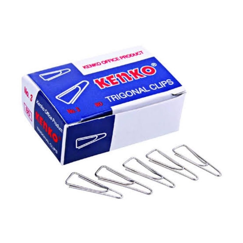 

Paper Clip no 3 Triagonal Clip 1 pack kecil