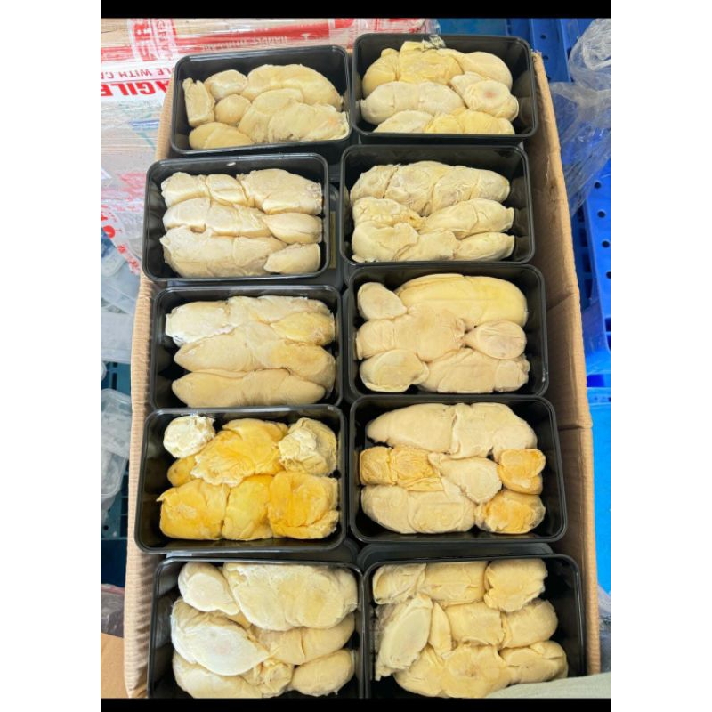 

DURIAN MEDAN PREMIUM MATANG DI POHON 100% ASLI SUMATRA PER BOX KURANG LBIH BERAT 500G READY