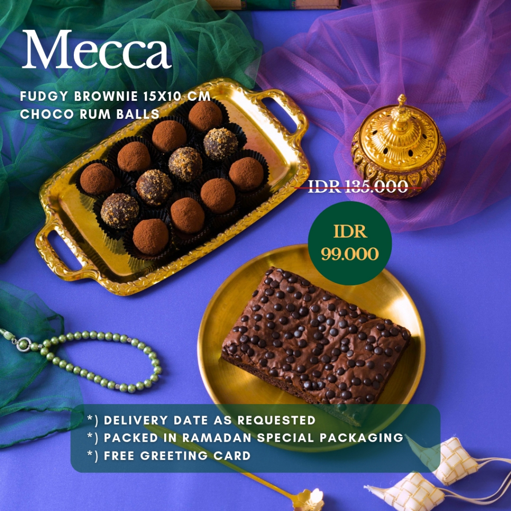 

BUKA PUASA HAMPERS / PARCEL IDUL FITRI - Coklat Brownies (Halal)