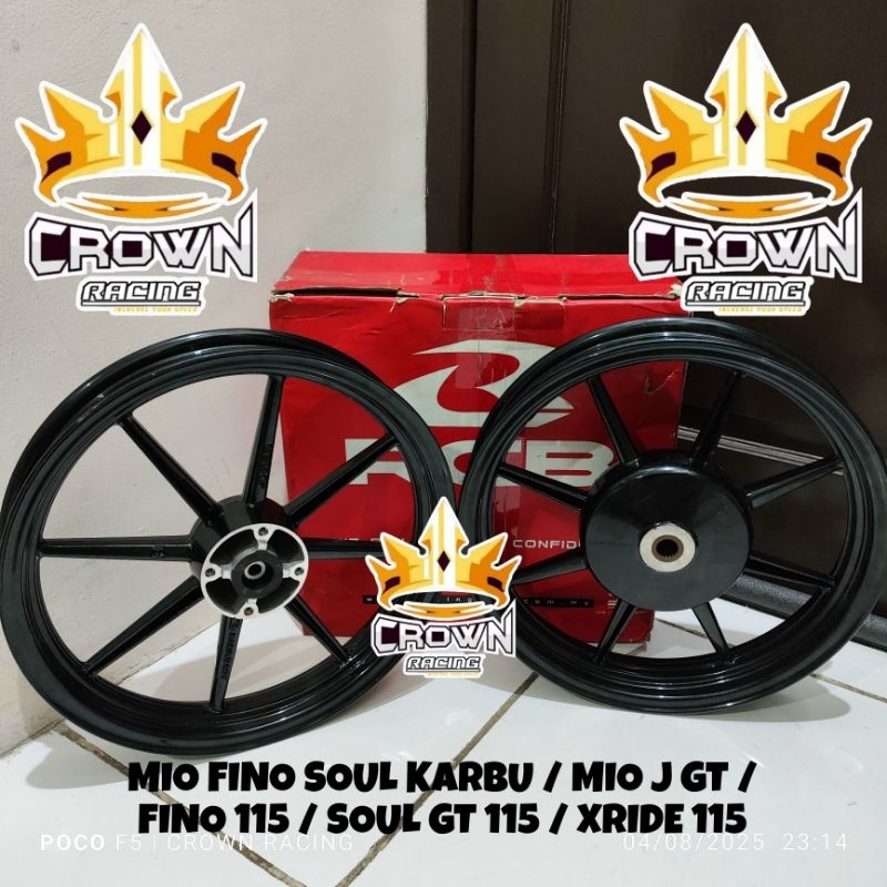 Velg RCB SP811 Ring 14 Yamaha Mio Karbu / Fino Karbu / Soul Karbu / Mio J - GT / Fino 115 / Soul GT 